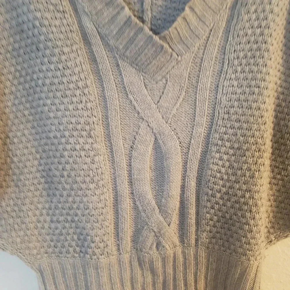 a.n.a. Grey Knit Sweater - Picture 3 of 6